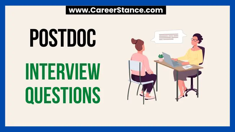 postdoctoral research interview questions